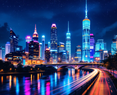 Neon_Cityscape_Reflections